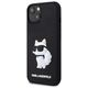 Karl Lagerfeld Etui Karl Lagerfeld KLHCP14S3DRKHNK Apple iPhone 14 czarny/black hardcase Rubber Choupette 3D