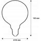 Segula 55880 lampa LED 2000 K 3 W E27 G