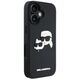 Etui Karl Lagerfeld HC 3D Rubber Double   Heads do iPhone 16 czarny