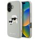 Etui Karl Lagerfeld HC 3D Rubber Double   Heads do iPhone 16 beżowy