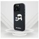 Etui Karl Lagerfeld HC 3D Rubber Double   Heads do iPhone 16 Pro czarny