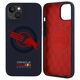 Etui Red Bull HC Silicone ORBR20 Logo     Red Lining do iPhone 15 MagSafe granatowy