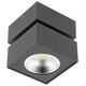 Oprawa Led Czarny Bianco 8W 680Lm 4000K 240V Ip20 36St Kwadrat Ld-Bnc8Wkc-Nb Gtv