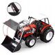 Duży Czerwony Traktor z Ruchomym Ramieniem i Wielkimi Kołami RC0666