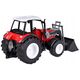 Duży Czerwony Traktor z Ruchomym Ramieniem i Wielkimi Kołami RC0666