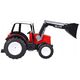 Duży Czerwony Traktor z Ruchomym Ramieniem i Wielkimi Kołami RC0666
