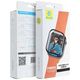 Blueo Szkło Hartowane 5D Mr. Monkey Glass - do Apple Watch SE / SE 2 44MM czarny (Strong HD)