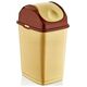 Pojemnik uchylny SLIM 10 l - beżowy 240x195x365 mm