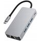 TECH-PROTECT HB05 HUB ADAPTER 9IN1 TYPE-C + USB2.0 + USB3.0 + HDMI 4K 60HZ + SD/TF + PD100W + RJ45 1000M SPACE GREY