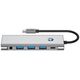 TECH-PROTECT HB04 HUB ADAPTER 9IN1 TYPE-C + USB2.0 + USB3.0 + HDMI 4K 60HZ + SD/TF + PD100W + AV3.5 SPACE GREY