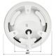KAMERA IP APTI-AI811VA3IL-28W - 8&nbsp|Mpx 2.8&nbsp|mm APTI