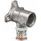 Uponor S-Press PLUS kolano naścienne 16-Rp1/2FT