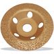 Δίσκος λείανσης με επίστρωση καρβιδίου 125x22 mm EDMA K 36 (λεπτό) 13484333 3476060009272