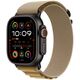 APPLE 49mm Tan AlpineLoop -Small - Black Titanium Finish