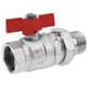 Ferro Zawór kulowy nakrętno-wkrętny 3/4" KS2