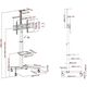 VISION Wertanzeige-Bodenstander - LEBENSLANGE GARANTIE - Stahlkonstruktion - Trolley passt fur Displays von 31-80" mit VESA-Grossen bis zu 600 x 400 - Dreht von Hoch- zu Querformat - Manuelle Hohenverstellung, die arretiert werden kann, um Wackeln zu