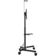 VISION Professioneller Display-Bodenstander - LEBENSLANGE GARANTIE - Stahlkonstruktion - Trolley passt fur Displays 31-80" mit VESA-Grossen bis zu 600 x 400 - Dreht von Hoch- zu Querformat - Kurbelgriff zur Hohenverstellung - Neigungsverstellung - Lap