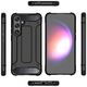 Hybrid Armor etui na Samsung Galaxy S24 FE pancerny hybrydowy pokrowiec - czarne