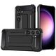 Hybrid Armor etui na Samsung Galaxy S24 FE pancerny hybrydowy pokrowiec - czarne