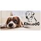AIO FACTORY Legowisko personalizowane KINGDOG 100x75 niebieskie