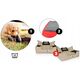 AIO FACTORY Legowisko personalizowane KINGDOG 100x75 niebieskie
