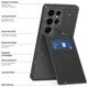 Etui Dux Ducis Rafi II na Samsung Galaxy S25 Ultra z podstawką i portfelem - czarne
