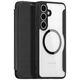 Etui Dux Ducis Skin X Pro na Samsung Galaxy S25+ z MagSafe i portfelem - czarne