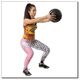 HMS Piłka lekarska Slam Ball 5kg czarna (PSB5)