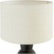 Lampa stołowa z ceramiczną podstawą YULIA, wys. 59 cm