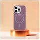 Premium Glossy Mag Cover kompatybilny z MagSafe i Camera Control button pasuje do IPHONE 16 fioletowy