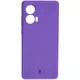 Bizon Soft Case Motorola Edge 50 Fusion purple