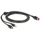 Kabel USB Delock USB-A - 3 m Czarny (85489)