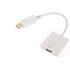 Adapter AV LechPol DisplayPort - HDMI czarny (KOM0850)