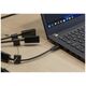 Adapter USB Deltaco Modulinis HDMI adapterių rinkinys DELTACO, USB- C, mDP, DP, Mini, Micro, juodas / HDMI-AR10 / 1902496