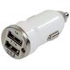 Toti Toti T-CC22 Dual USB φορτιστής αυτοκινήτου με καλώδιο lightning 2.1A (Baltas) 13461062 4779040333626