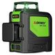 Sndway Sndway2 Lazerinis nivelyras 3D, iki 30m, žalio spindulio 13464947 6971978414646