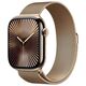 Smartwatch Apple Watch 10 GPS + Cellular 46mm Gold Titanium Milanese Loop Złoty  (MC7T4QF/A)