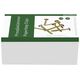 Stickn Paperbinders 25mm guldfarvet 100stk/pak - (100 stk.)