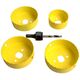 Usorteret Hulsavssæt Ø55-76 mm - 4 størrelser 13940459 5708614451861