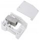 LogiLink LogiLink Hutschienenadapter m.Cat.6A-Kupplung,2xRJ45-Buchse