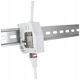 LogiLink LogiLink Hutschienenadapter m.Cat.6A-Kupplung,2xRJ45-Buchse