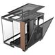 Antec C8 Curve Wood, Full Tower, PC, Black, Transparent, Wood, ATX, ITX, Glass, Plastic, Steel, Wood, 17.5 cm