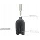 Joseph Joseph Joseph Joseph Flex 360 Toilet Brush  Stainless Steel