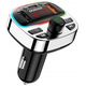 Transmiter Dudao R2PRO+ z portami ładowania PD25W Bluetooth 5.3 RGB - czarno-srebrny