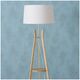 Lampa podłogowa Boltze Lampa stojąca do salonu AVAL, klosz z materiału imitującego len, 153 cm