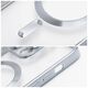 OEM Futerał ELECTRO MAG COVER kompatybilny z MagSafe do IPHONE 11 Pro Max srebrny