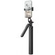 Selfie stick Hurtel Selfie stick WH181-Y1S Τηλεσκοπικό τρίποδο 1,75m κράμα αλουμινίου με θήκη τηλεφώνου - Μαύρο 14146933 5907769360640