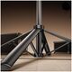 Selfie stick Hurtel Selfie stick WH181-Y1S Τηλεσκοπικό τρίποδο 1,75m κράμα αλουμινίου με θήκη τηλεφώνου - Μαύρο 14146933 5907769360640