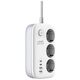 LDNIO SE3436 power strip 3x EU plugs, 2xUSB-A, 2xUSB-C, GaN, 65W white