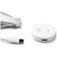 Ładowarka indukcyjna do smartwatchy Huawei magnetyczna USB-A 1m - biała Ładowarka indukcyjna do smartwatchy Huawei magnetyczna USB-A 1m - biała